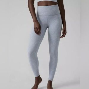 Athleta Elation Textured Tight in Dreamweaver Blue Star - Size S - NEW no tags